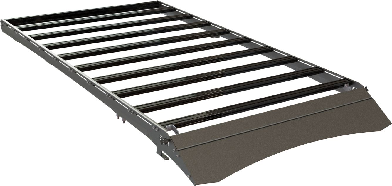 Экспедиционный багажник STC для Toyota Land Cruiser Prado 150 2009-2026 со шторкой. Артикул STC-TLCP150-TR1