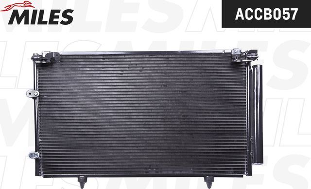 Радиатор кондиционера (конденсатор) Miles (алюминий) для Lexus ES III 2001-2006. Артикул ACCB057