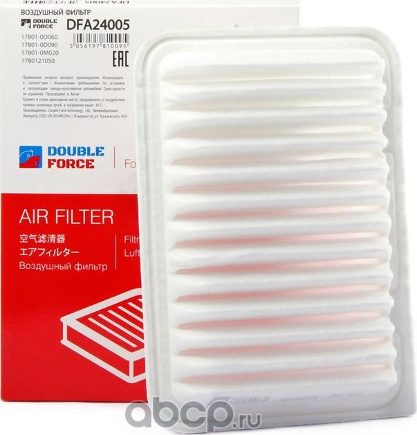 Фильтр воздушный DOUBLEFORCE (Double Force). Артикул DFA24005