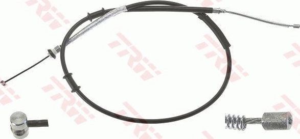 Трос ручника (тросик ручного тормоза) TRW. Артикул GCH453