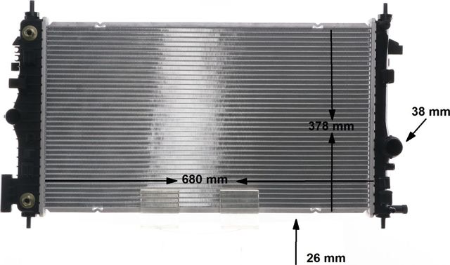 Радиатор охлаждения двигателя Mahle Behr. Артикул CR 1103 000S