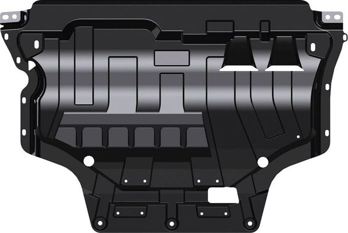 Защита Шериф (1,8 мм) для картера и КПП Volkswagen Touran 2016-2026. Артикул 26.3707