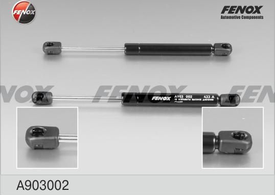 Амортизатор (упор) багажника Fenox для Audi A4 II (B6) 2000-2004. Артикул A903002