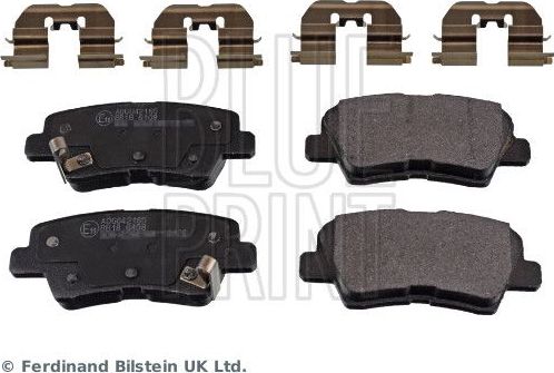 Тормозные колодки Blue Print. Артикул ADG042165