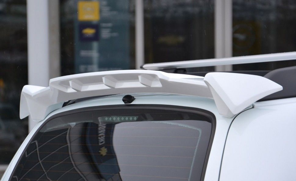 Спойлер-дефлектор PT Group ПТ не крашеный (ABS) для Chevrolet Niva I рестайлинг 2009-2020. Артикул 02010501