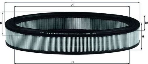Воздушный фильтр Mahle. Артикул LX 716