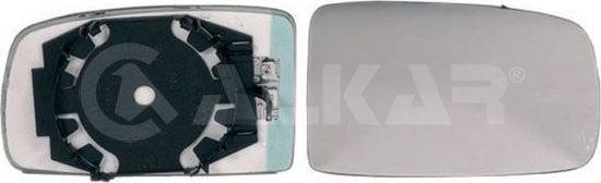 Зеркальное стекло бокового зеркала Alkar правое для Fiat Panda II 2003-2011. Артикул 6432014