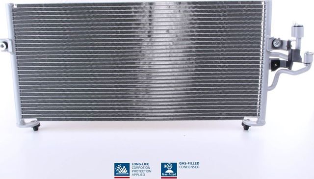 Радиатор кондиционера (конденсатор) Nissens (алюминий) для Mitsubishi Lancer VII 1995-1999. Артикул 94357