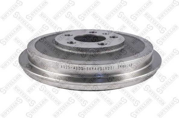 Тормозной барабан Stellox. Артикул 6025-4303-SX