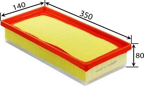 Воздушный фильтр JS Asakashi. Артикул A0537