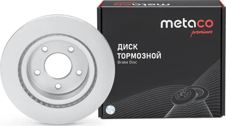 Диск тормозной задний Premium (Metaco). Артикул 3060548