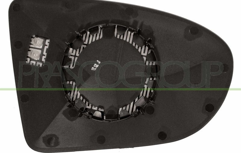 Зеркальное стекло бокового зеркала Prasco. Артикул DS7107514
