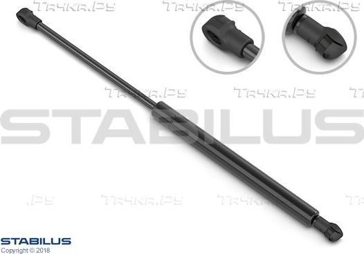 Амортизатор (упор) капота Stabilus Lift-O-Mat®. Артикул 016902