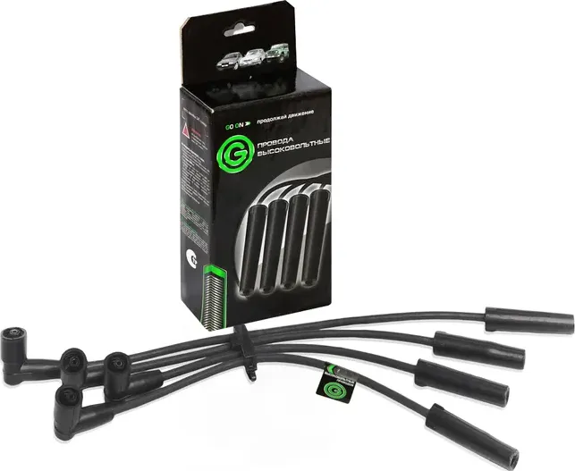 Провода высоковольтные ВАЗ 2123 и их модификации с модулем зажигания до 2006г (GO) GO. Артикул 2123370708010