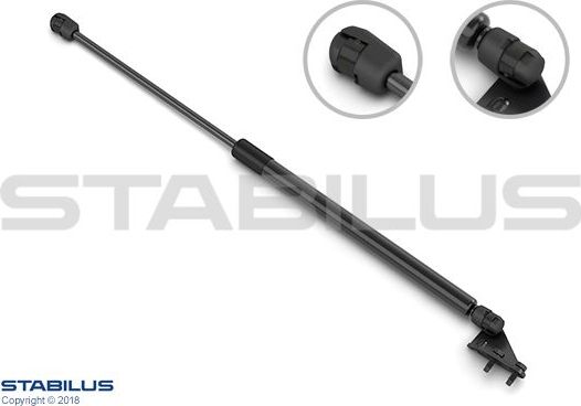 Амортизатор (упор) багажника Stabilus Lift-O-Mat®. Артикул 3391XU