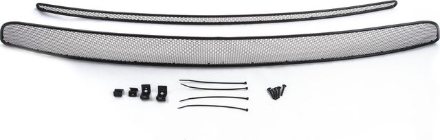 Сетка Arbori на решётку бампера, черная 10 мм для Kia Sportage IV 2016-2018. Артикул 01-301016-101