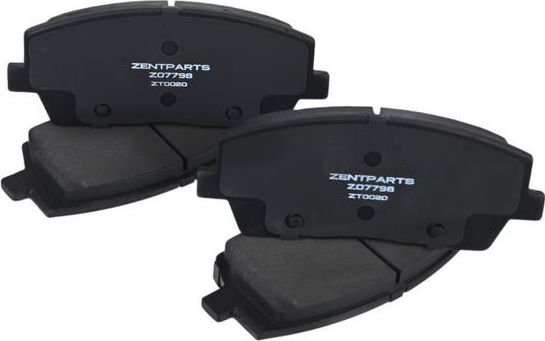 Тормозные колодки Zentparts. Артикул Z07798