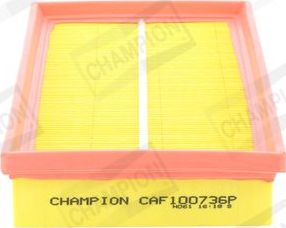 Воздушный фильтр Champion для SEAT Ibiza III 2002-2009. Артикул CAF100736P