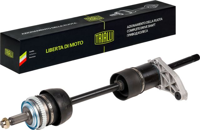 Полуось (привод в сборе, приводной вал) Trialli передняя правая для ВАЗ Нива, 4x4 2002-2026. Артикул AR 855
