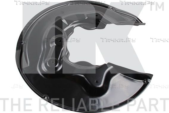 Кожух (щиток) тормозного диска NK задний левый для Volkswagen Passat B7 2010-2015. Артикул 234762