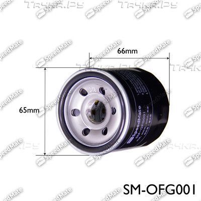 Масляный фильтр SpeedMate для Daewoo Tico 1995-2000. Артикул SM-OFG001