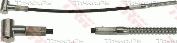 Трос ручника (тросик ручного тормоза) TRW. Артикул GCH405
