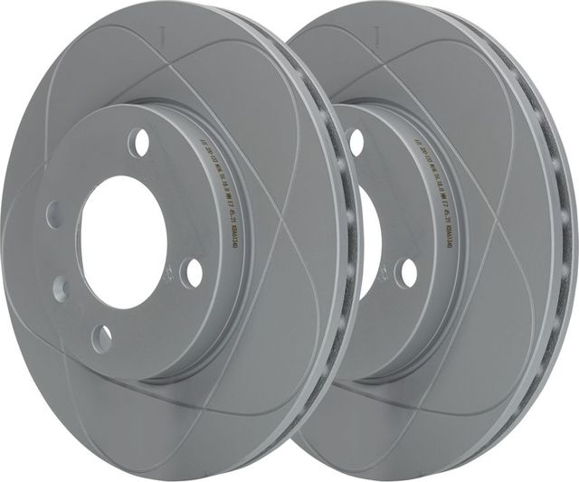 Тормозной диск ATE PowerDisc передний для Audi 80 II (B1) 1976-1978. Артикул 24.0320-0123.1