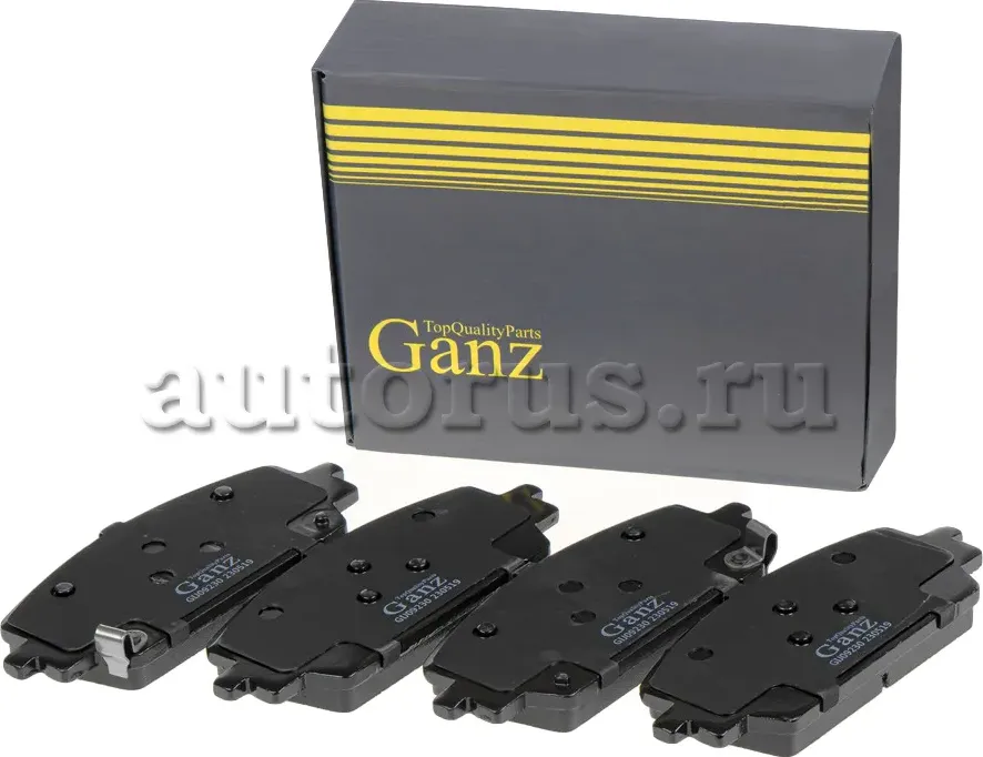 Колодки торм.пер. (Ganz). Артикул GIJ09230