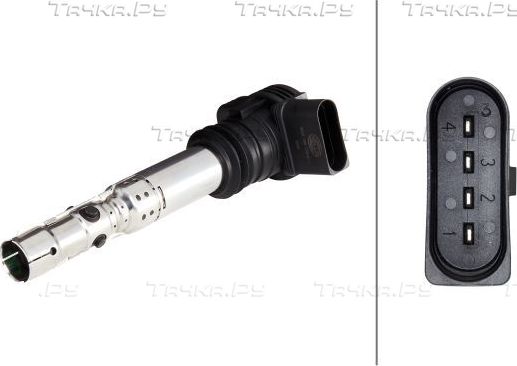 Катушка зажигания Hella для Audi S3 I (8L) 2001-2003. Артикул 5DA 193 175-911