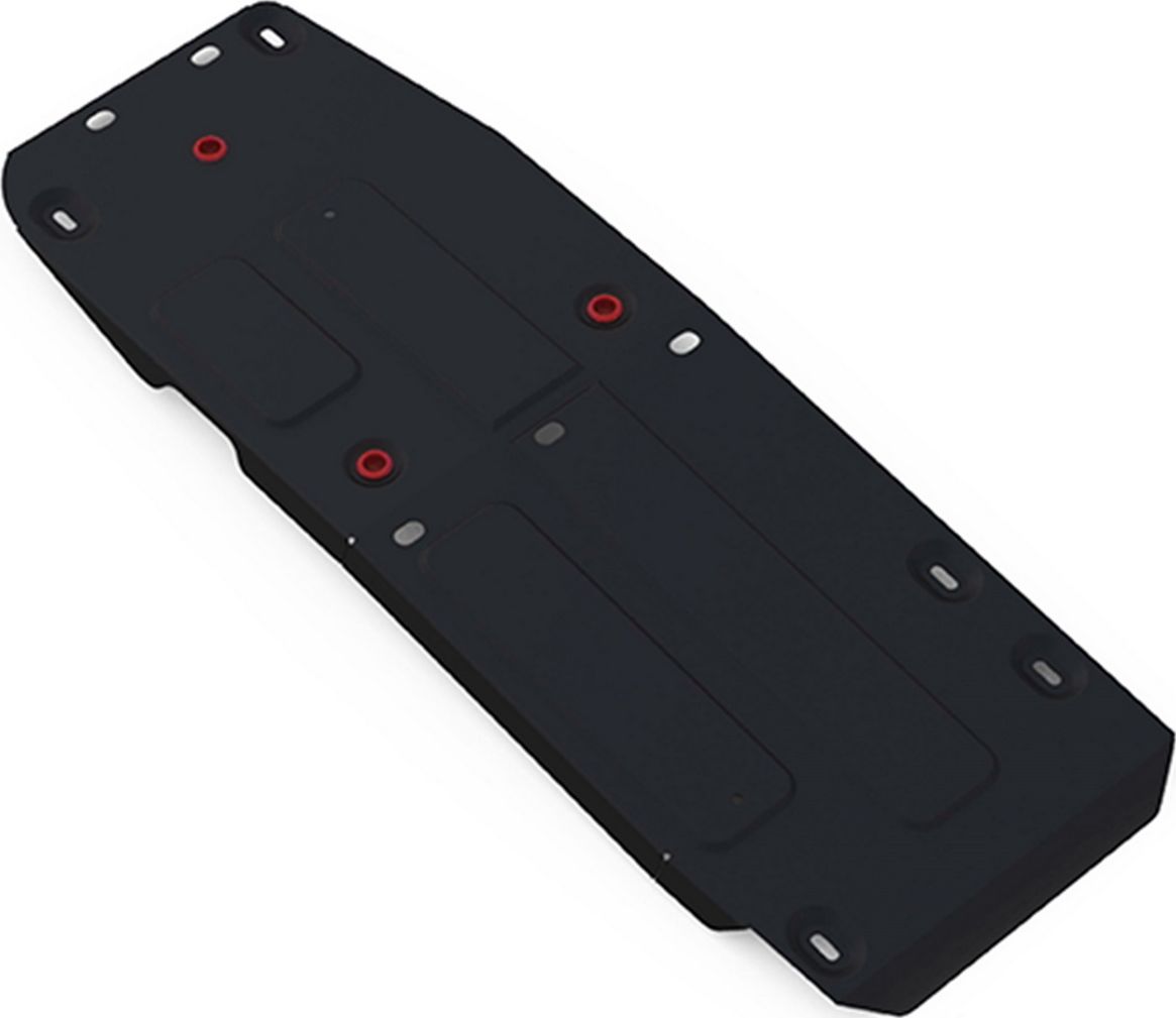 Защита АвтоБРОНЯ для топливного бака SsangYong Kyron I рестайлинг 2007-2016. Артикул 111.05313.1