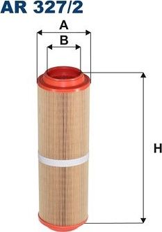 Воздушный фильтр Filtron. Артикул AR 327/2