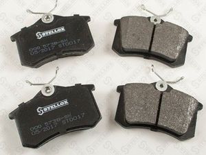 Тормозные колодки Stellox задние для Citroen C3 II 2011-2016. Артикул 000 573B-SX