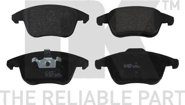 Тормозные колодки NK. Артикул 221956