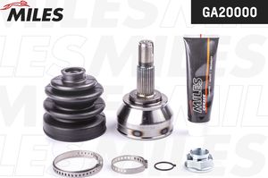 Шрус наружный (граната) Miles передний для Alfa Romeo 147 I 2001-2010. Артикул GA20000