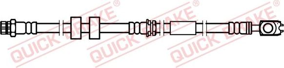 Тормозной шланг Quick Brake. Артикул 50.752X