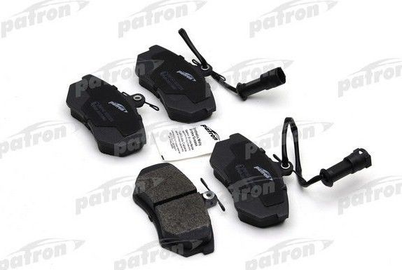 Тормозные колодки Patron передние для Audi 90 II (B3) 1987-1991. Артикул PBP343
