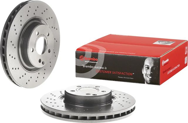Тормозной диск Brembo PRIME LINE - UV Coated. Артикул 09.9825.11