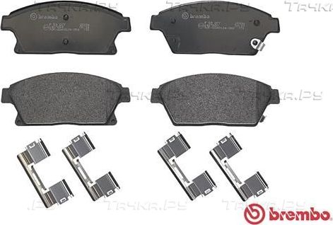 Тормозные колодки Brembo PRIME LINE передние для Cadillac ATS I 2013-2019. Артикул P 59 077