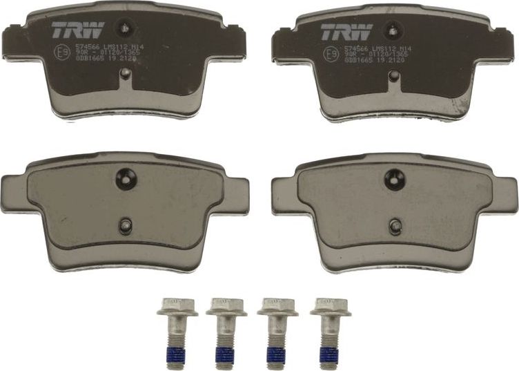 Тормозные колодки TRW COTEC. Артикул GDB1665