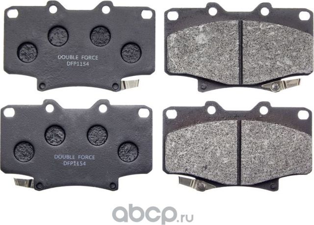 Колодки тормозные дисковые Double Force Double Force. Артикул DFP1154