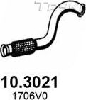 Глушитель Asso передний для Peugeot 3008 I 2009-2016. Артикул 10.3021