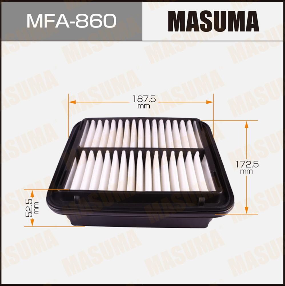 Воздушный фильтр Masuma. Артикул MFA-860