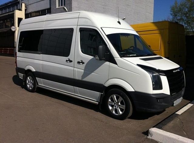 Дефлекторы Cobra Tuning для окон Volkswagen Crafter 2016-2026. Артикул V25916