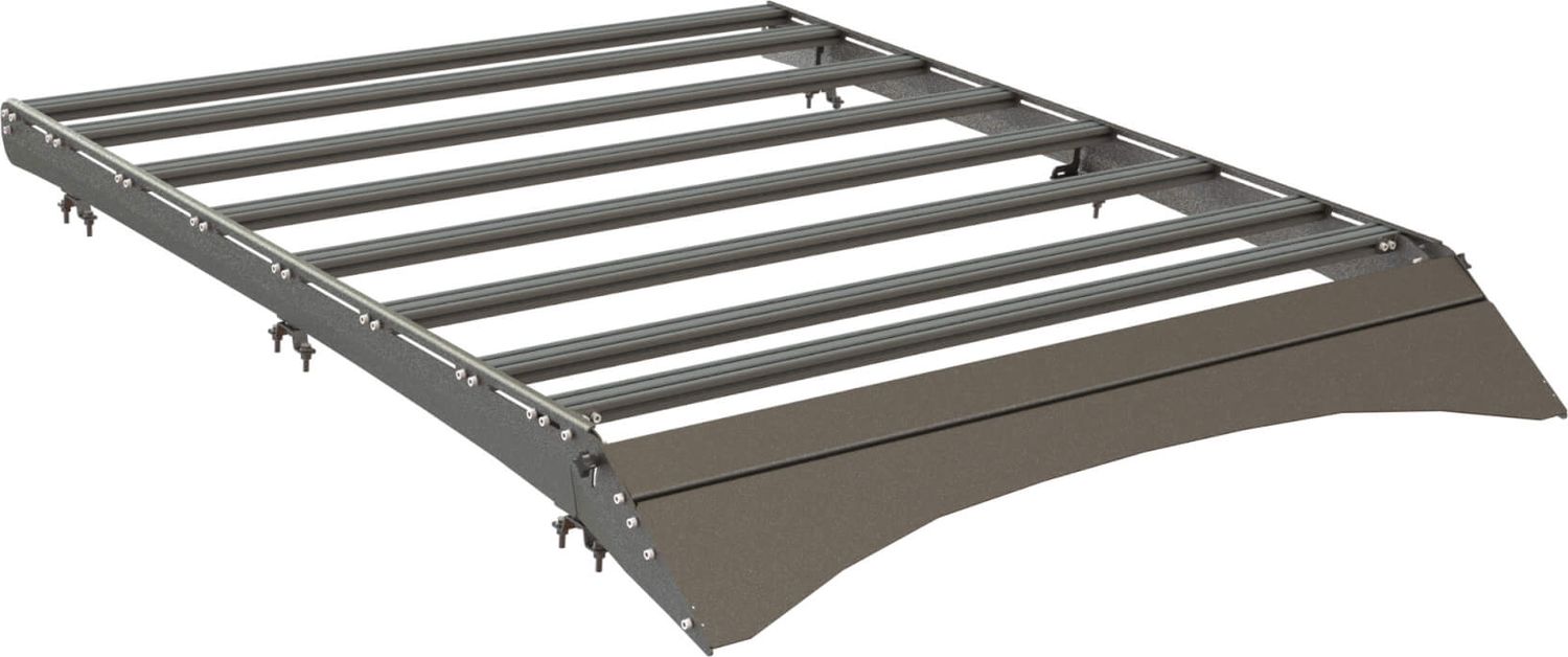 Экспедиционный багажник STC для Toyota Tundra II Crew Max 2006-2021 Шторка. Артикул STC-TTU/06-TR3