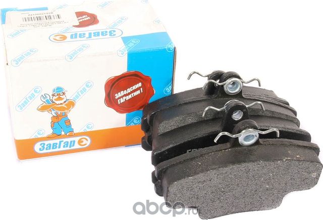 Колодки тормозные передние Largus, Logan (04-),Sandero (08-) (к-т 4шт) ЗавГар Завгар. Артикул ZG410602192R