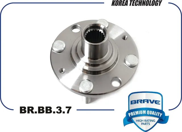 Ступица с подшипником в сборе передняя/задняя 7H0498611 BR.BB.3.72 Touareg, Tran (Brave). Артикул BRBB372