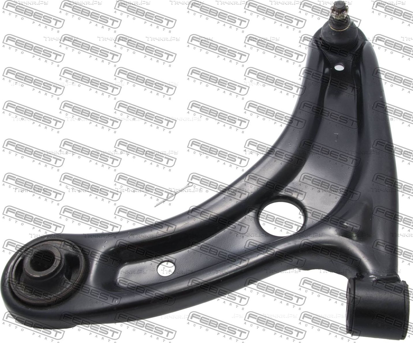 Поперечный рычаг Febest передний левый для Honda Jazz I 2002-2008. Артикул 0324-GDLH