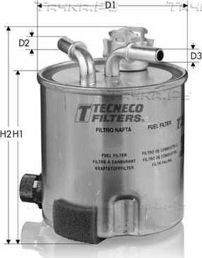 Топливный фильтр  Tecneco Filters. Артикул GS920/6