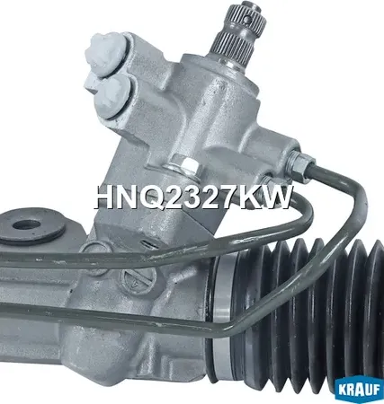 Рулевая рейка с тягами гидравлическая (NISSAN Almera II N16 2000-2006) (Krauf). Артикул HNQ2327KW