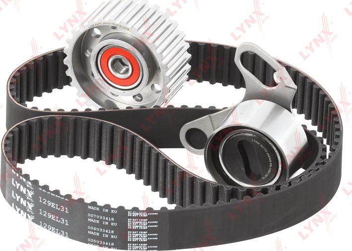 Ремень ГРМ с роликами (комплект) LYNXauto. Артикул PK-1013